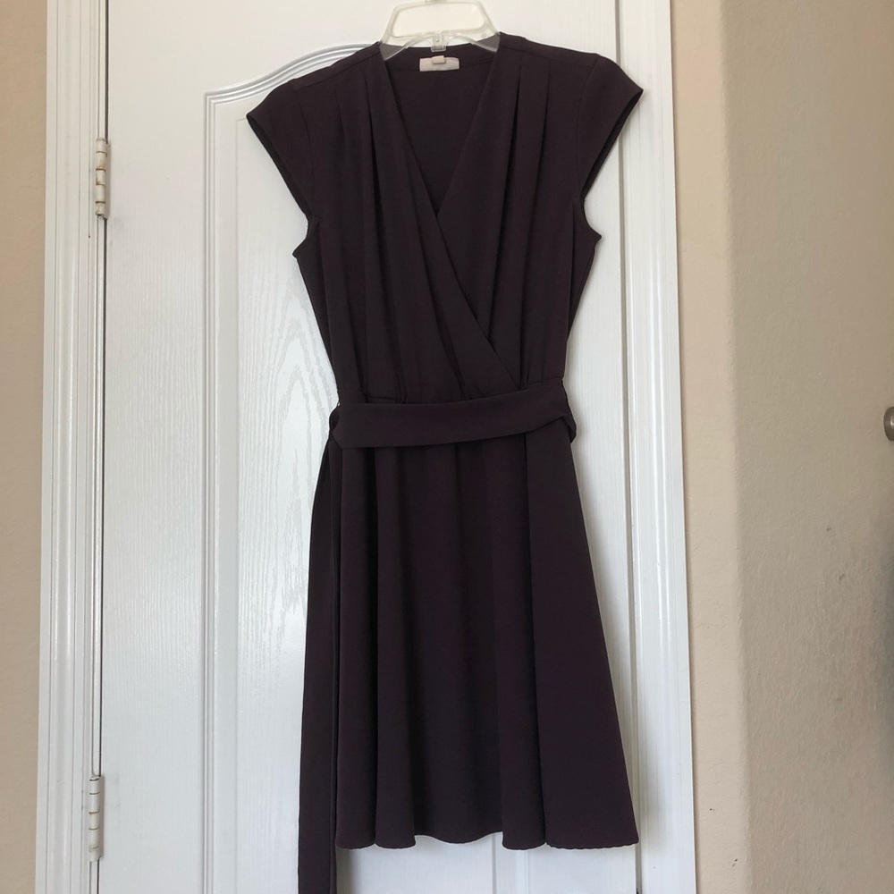 Maison Jules V-neck Faux Wrap Dress 🌹